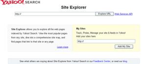 Comment mesurer la profondeur d'indexation d'un site sous yahoo?